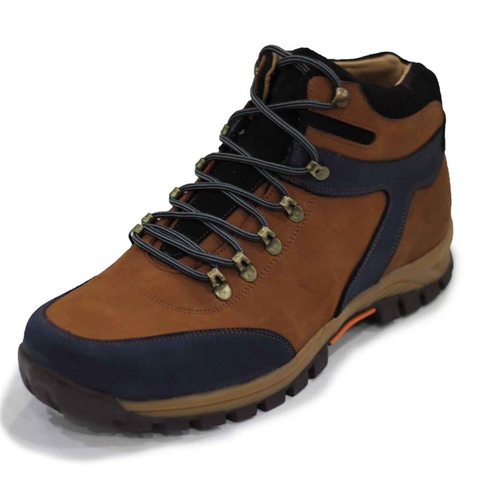14351-Taba-Lacivert küçük Numara Trekking Ayakkabı