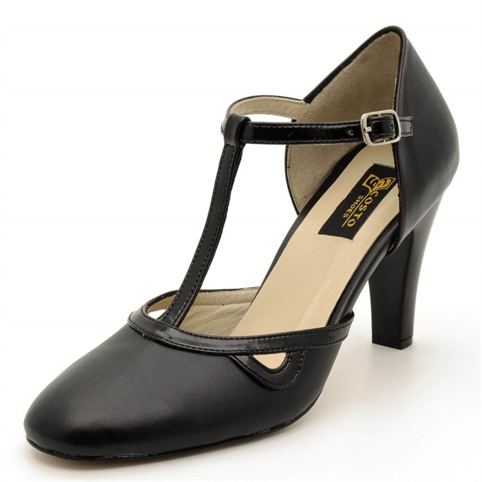 2017 Siyah Büyük Numara Bayan Ayakkabısı