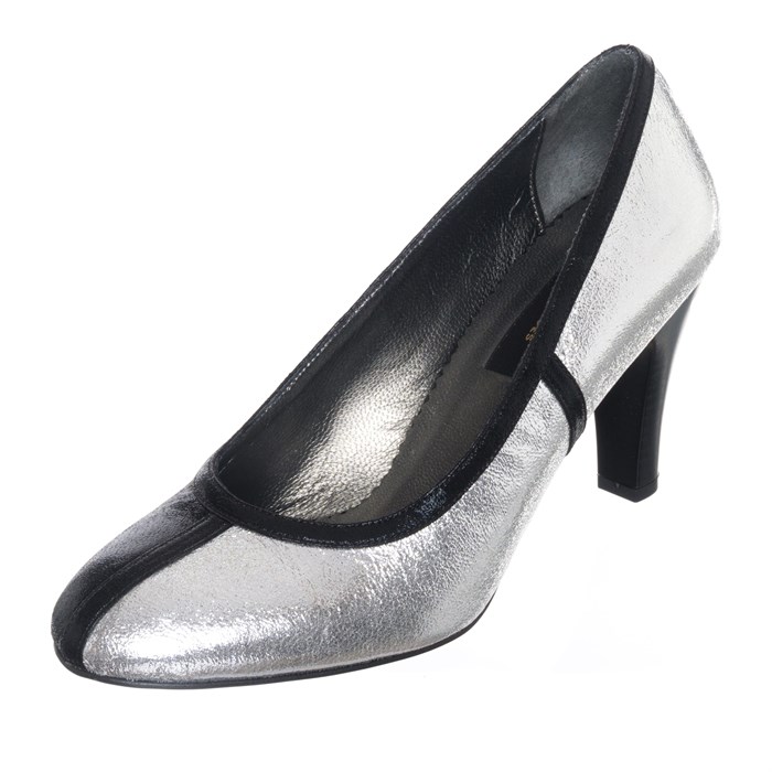 Costo shoesAbiye ve Topuklu Modellerimiz19356 Lame Siyah Üst Kalite 11 pont Büyük Numara Ayakkabı