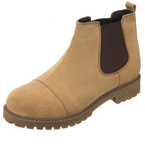 Costo shoesBot ve Çizmeler45 - 46 - 47 - 48 -49 - 50  GG1284 Kum Nubuk  Büyük Numara Dana Derisi Rahat Geniş Kalıp Erkek Bot