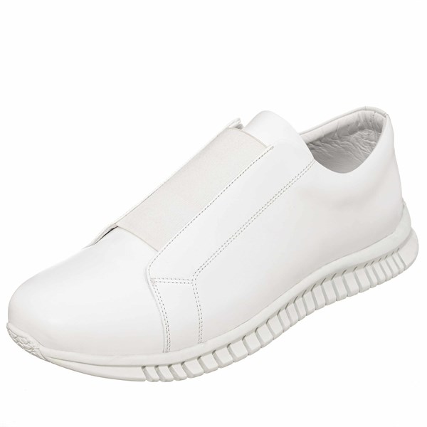 Costo shoesDeri Spor AyakkabılarN1011 Beyaz Büyük numara Erkek Spor Ayakkabı Rahat Geniş Kalıp Kauçuk Taban