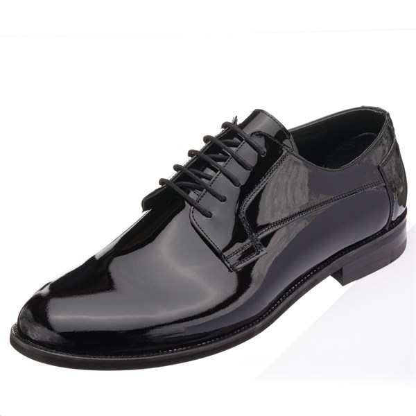 Costo shoesKlasik Modeller45,46,47,48,49,50 Numaralarda NV1086 Siyah Rugan Neolit Taban Büyük Numara Erkek Klasik Ayakkabı