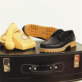 Costo shoes4 Mevsim Modeller45-46-47-48-49 Numaralarda GG506 Siyah Tland Modeli Geniş Kalıp Büyük Numara Erkek Ayakkabı