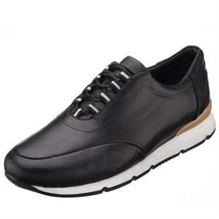 Costo shoes4 Mevsim Modeller45,46,47,48,49,50 Numaralarda DORA2021 Siyah  Geniş Kalıp Büyük Numara Erkek Deri Ayakkabı 