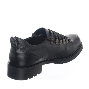 Costo shoes4 Mevsim ModellerF211 Siyah Deri 4 mevsim Büyük Numara Ayakkabı