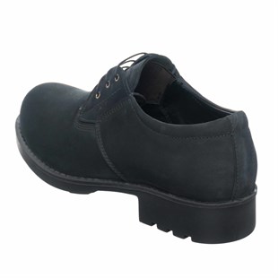 Costo shoes4 Mevsim ModellerF946 Siyah Yağlı Dana Nubuk Üst Kalite Rahat Kalıp Erkek Ayakkabısı