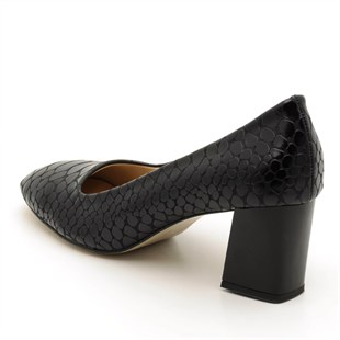 Costo shoes9 Pont2018 Siyah Büyük Numara Kadın Ayakkabı