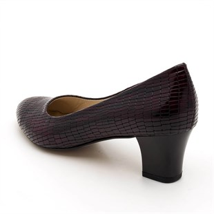 Costo shoesAbiye ve Topuklu Modellerimiz1023 siyah analin   Büyük Numara Bayan Ayakkabısı