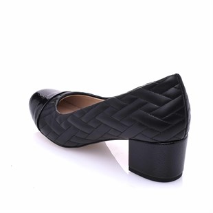 Costo shoesAbiye ve Topuklu Modellerimiz1462 Siyah Büyük Numara Kadın Ayakkabısı