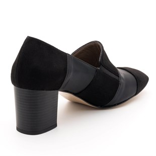 Costo shoesAbiye ve Topuklu Modellerimiz15118 Siyah Büyük Numara Ayakkabı