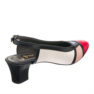 Costo shoesAbiye ve Topuklu Modellerimiz41-42-43-44 Numaralarda ND97 Çok Renkli Dekoltel Şık ve Zarif Özel Seri Büyük Numara Kadın Topuklu Ayakkabı