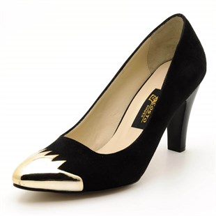 Costo shoesAbiye ve Topuklu Modellerimiz5252 Siyah Büyük Numara Bayan Ayakkabısı