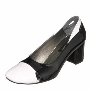 Costo shoesAbiye ve Topuklu ModellerimizKDR1444 Siyah Rahat Geniş Kalıp Üst Kalite Kadın Ayakkabı