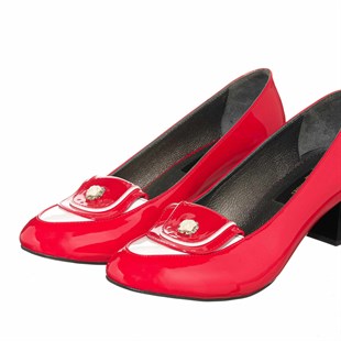 Costo shoesAbiye ve Topuklu ModellerimizKDR1476 Fuşya Özel Seri Büyük numara Abiye Kadın Ayakkabısı Rahat Geniş Kalıp 