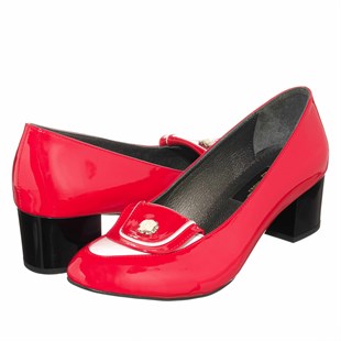 Costo shoesAbiye ve Topuklu ModellerimizKDR1476 Fuşya Özel Seri Büyük numara Abiye Kadın Ayakkabısı Rahat Geniş Kalıp 