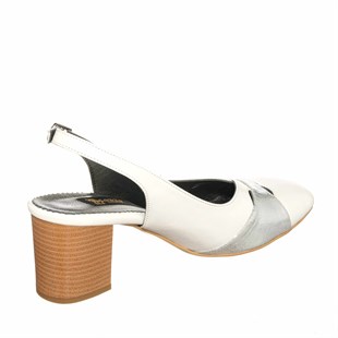 Costo shoesAbiye ve Topuklu ModellerimizKDR1481 Beyaz Özel Seri Rahat Geeniş Kalıp Büyük Numara Kadın Ayakkabısı