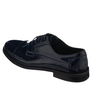 COSTO SHOESANASAYFAMNV1088 Lacivert açma deri büyük numara erkek ayakkabı rahat geniş kalıp