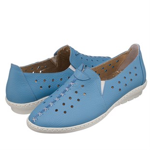 COSTO SHOESANASAYFAMPR 2211 Mavi deri  gündelik büyük numara ayakkabı  rahat geniş kalıp iç dış üst kalite deri yeni sezon