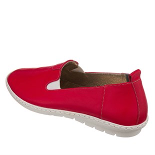 COSTO SHOESANASAYFAMPR 4411 Kırmızı deri  gündelik büyük numara ayakkabı  rahat geniş kalıp iç dış üst kalite deri yeni sezon