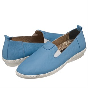 COSTO SHOESANASAYFAMPR 4411 Mavi deri  gündelik büyük numara ayakkabı  rahat geniş kalıp iç dış üst kalite deri yeni sezon