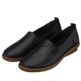 COSTO SHOESANASAYFAMPR 4411 Siyah deri  gündelik büyük numara ayakkabı  rahat geniş kalıp iç dış üst kalite deri yeni sezon
