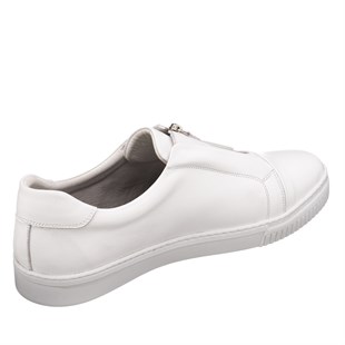COSTO SHOESANASAYFAMYusuf-01 Beyaz Deri Gündelik spor ayakkabı rahat geniş kalıp yeni sezon 