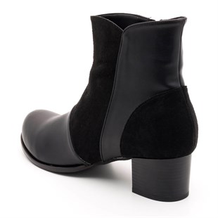 Costo shoesBot ve Çizme Modellerimiz17273 Siyah Süet Büyük Numara Bayan Ayakkabı