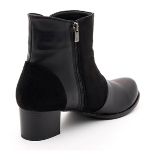 Costo shoesBot ve Çizme Modellerimiz17273 Siyah Süet Büyük Numara Bayan Ayakkabı
