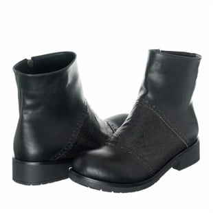 Costo shoesBot ve Çizme ModellerimizK131-1 Siyah Büyük Numara Kadın Bot 