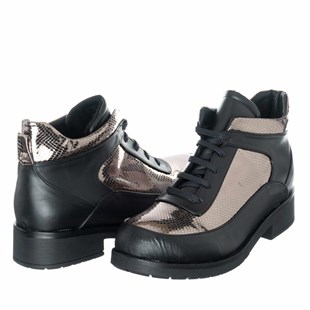 Costo shoesBot ve Çizme ModellerimizK427-3 Siyah & Ayna Büyük Numara Bayan Bot