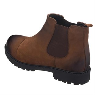 Costo shoesBot ve Çizmeler45 - 46 - 47 - 48 -49 - 50  GG1284 Taba Büyük Numara Dana Derisi Rahat Geniş Kalıp Erkek Bot