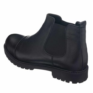 Costo shoesBot ve Çizmeler45 - 46 - 47 - 48 -49 - 50  GG1284 Siyah Büyük Numara Dana Derisi Rahat Geniş Kalıp Erkek Bot