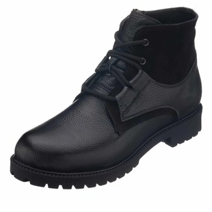 Costo shoesBot ve Çizmeler45 - 46 - 47 - 48 -49 - 50  YNS2002 Siyah Büyük Numara Dana Derisi Rahat Geniş Kalıp Erkek Bot