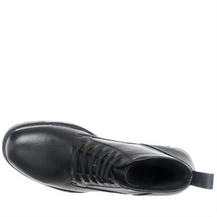 Costo shoesBot ve ÇizmelerF632 Siyah Büyük Numara Erkek Deri VİP Bot