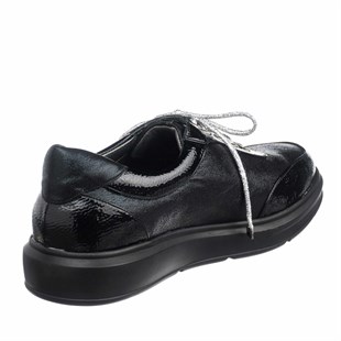 İri AdamBüyük Numara Kadın Ayakkabı4411 Siyah Özel Seri Büyük Numara Kadın Ayakkabı