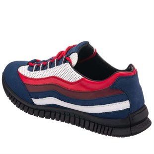 Costo shoesDeri Spor Ayakkabılar45 - 46 - 47 - 48 -49 - 50 Amex Lacivert Büyük Numara Dana Derisi Rahat Geniş Kalıp Erkek Vip Spor Ayakkabı