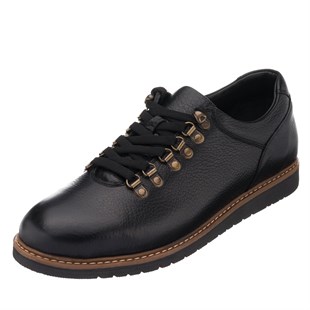 Costo shoesDeri Spor Ayakkabılar45 - 46 - 47 - 48 - 49- 50 AG1453 Siyah 4 Mevsim Üst kalite Termo Taban Büyük Numara  Erkek Ayakkabısı Rahat Geniş Kalıp 