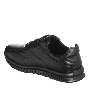 Costo shoesDeri Spor AyakkabılarUS440 Siyah Deri Büyük Numara Erkek Spor ayakkabı