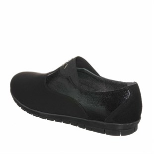 Costo shoesGündelik ve Rahat ModellerDRL7033 Siyah Süet Gündelik Rahat Geniş Kalıp 4 Mevsim Büyükl Numara Kadın Ayakkabısı