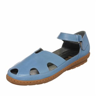 Costo shoesGündelik ve Rahat ModellerDRL7088 Buz Mavisi Büyük Numara Gündelik Rahat Geniş Kalıp Büyük Numara Ayakkabı Babet