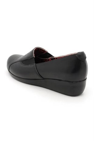 Gündelik ve Rahat ModellerZ 11 Siyah Büyük Numara Gündelik Kadın Ayakkabısı