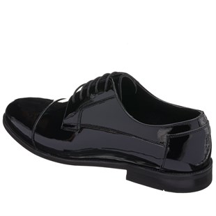 Costo shoesKlasik Modeller45,46,47,48,49,50 Numaralarda NV1088 Siyah Rugan Neolit Taban Büyük Numara Erkek Klasik Ayakkabı