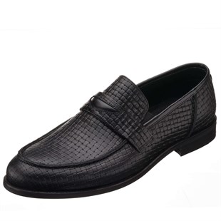 Costo shoesKlasik Modeller45,46,47,48,49,50 Numaralarda CS1997 Siyah Analin Üst Kalite El İşçiliği Erkek Ayakkabısı