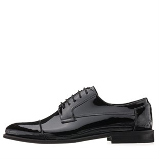 Costo shoesKlasik Modeller45,46,47,48,49,50 Numaralarda NV1088 Siyah Rugan Neolit Taban Büyük Numara Erkek Klasik Ayakkabı