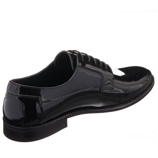 Costo shoesKlasik Modeller45,46,47,48,49,50 Numaralarda NV1086 Siyah Rugan Neolit Taban Büyük Numara Erkek Klasik Ayakkabı