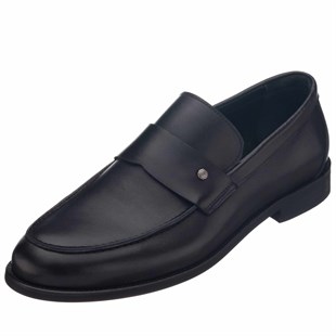 Costo shoesKlasik ModellerKD0695 Siyah Analin Neolit Taban Üst Kalite Deri Büyük Numara Erkek Ayakkabı