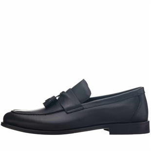 Costo shoesKlasik ModellerKD0696 Siyah Deri Neolit Taban Üst Kalite Deri Büyük Numara Erkek Ayakkabı