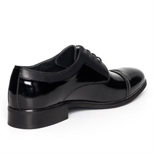 iriadamKlasik ModellerT4339 Siyah Rugan Büyük Numara Erkek Ayakkabı