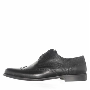 Costo shoesKlasik ModellerU190575 Siyah Üst Kalite Deri Vip Erkek Ayakkabı