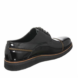 Costo shoesKlasik ModellerUs1325 Siyah Açma Deri Özel Seri Hafif Eva Taban Büyük Numara Ayakkabı
